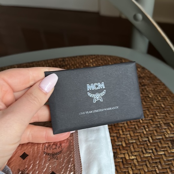 Rose Gold MCM Large Wallet - Picture 9 of 9